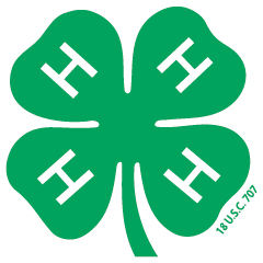 Four clover leaf, 4-H logo