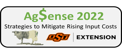 Agsense 2022 - Strategies to Mitigate Rising Input Costs presented by OSU Extension.