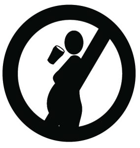No drinking while pregnant.