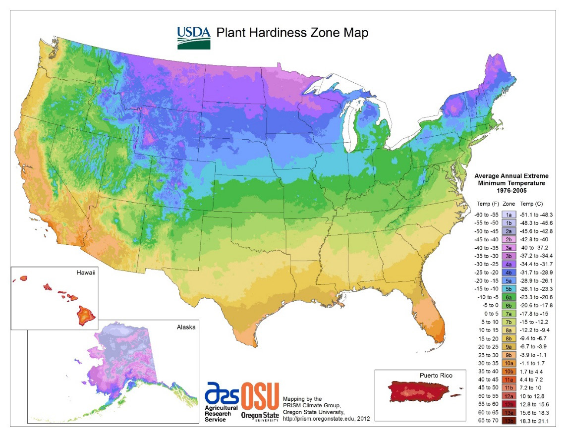 Hardiness Zones Can be Confusing