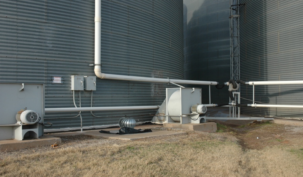 CLF system on steel bins