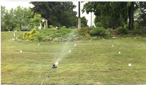 Irrigate lawn Irrigate lawn