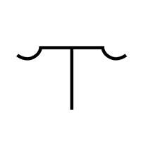 The Flying T brand with a T-shaped design and upward-curved hooks on each end like wings.