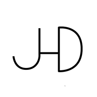The letters J, H and D connected to one sign.