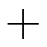 A plus sign.