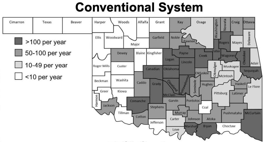 Septic System Trends in Oklahoma Oklahoma State University