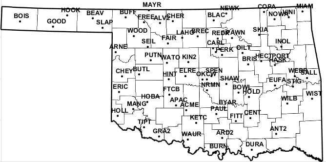 Statewide Estimates of Potential Groundwater Recharge | Oklahoma State ...