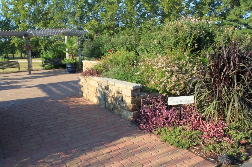 Sensory garden at The Botanic Garden at Oklahoma State University.