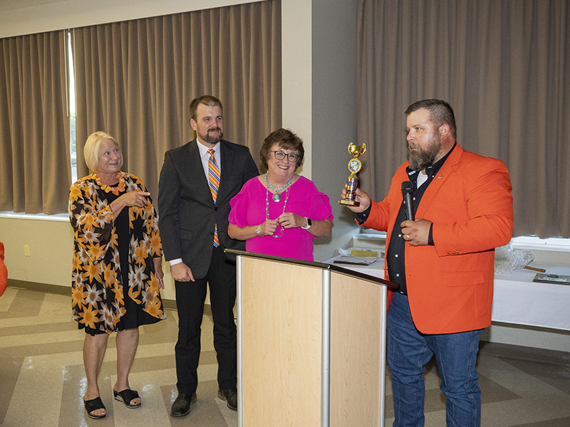 OAEAA members laughing together.