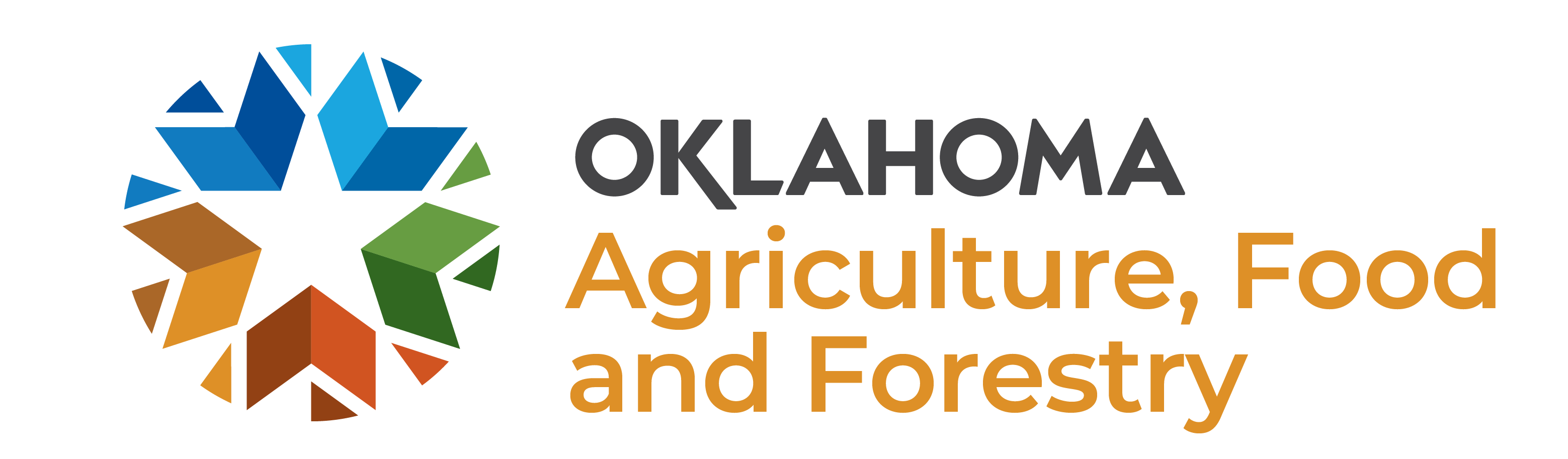 Oklahoma Agriculture Food and Forestry logo.