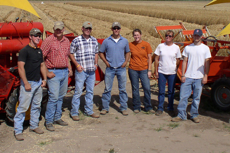 Goodwell harvest crew, 2008.