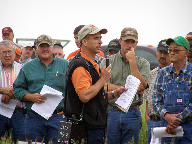 2007 El Reno field tour.