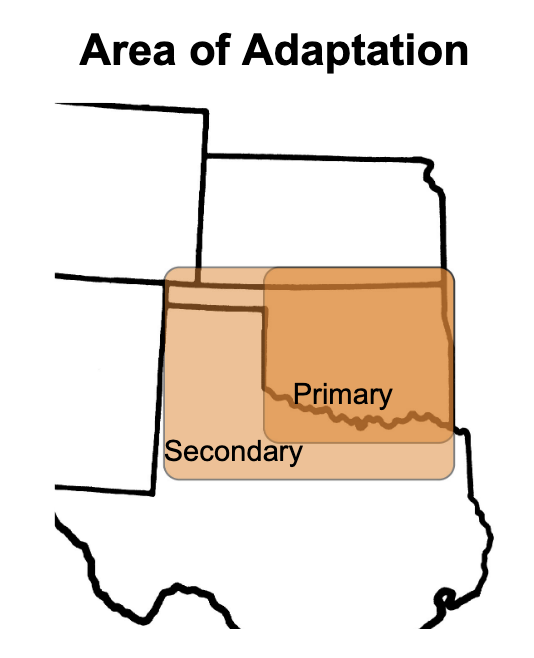 Gallagher area of adaptation.